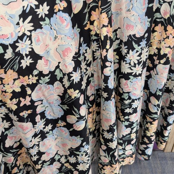 Chaps Floral Maxi Dress Size 2X - Picture 5 of 8